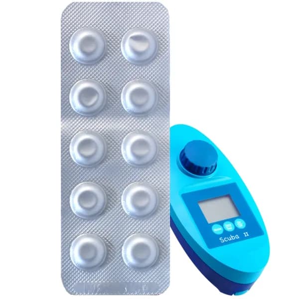 DPD3 totalt klor Scuba II 10 tablett