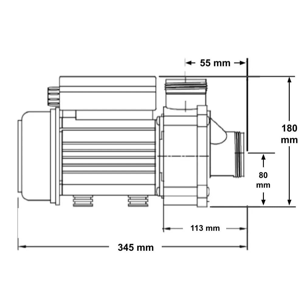 Balboa Cirkulationspump 190 W
