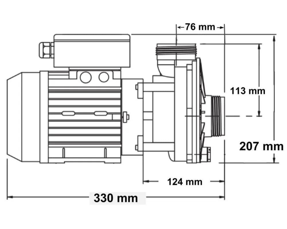 HA460 Pump Centersug