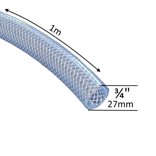 Poolslang PVC 3/4 1 m