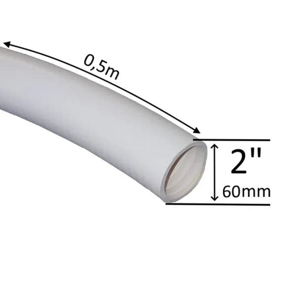 Poolslang PVC 2 0,5 m