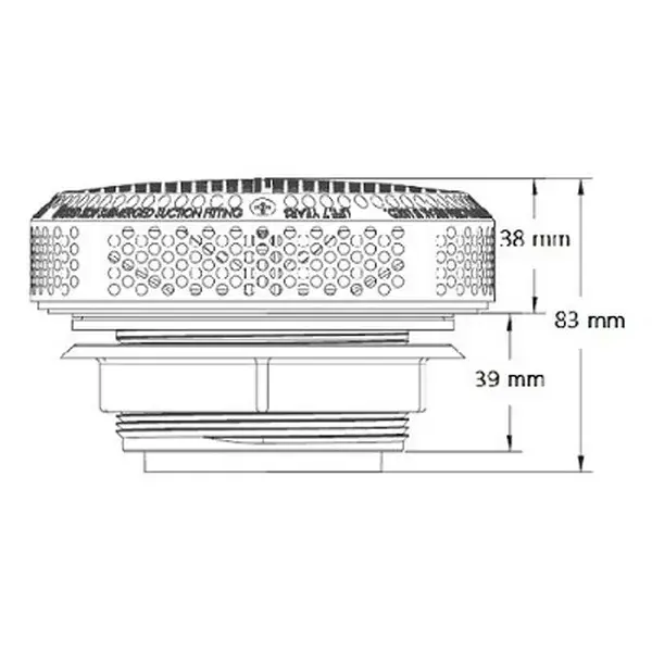 Waterway Super Hi-Flo suction 2 Vit