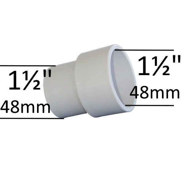 Adapter 1,5" 50 mm M/F