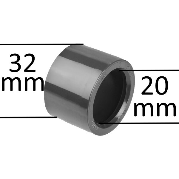 Adapter 20 mm x 32 mm F/M