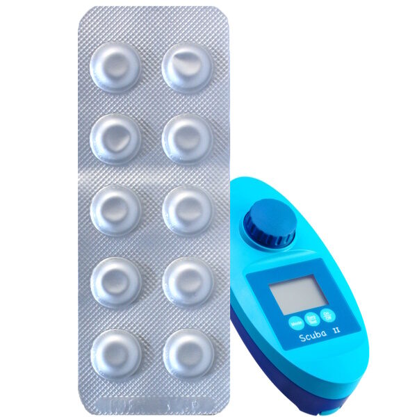 DPD1 fritt klor Scuba II 10 tablett