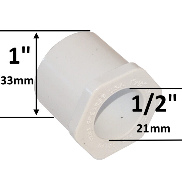 Adapter 1 x 1/2 tum